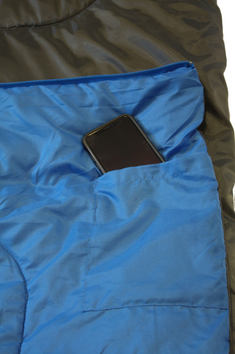 Спальний мішок High Peak Ceduna/+ 3°C Anthra /Blue Left (20064) 