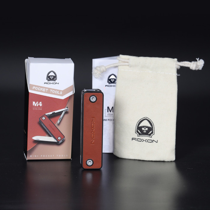 Міні мультитул Roxon M4, коричневий 