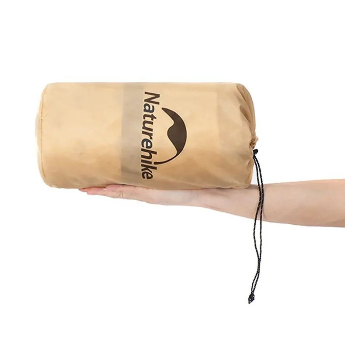 Килимок самонадувний одномісний з подушкою Naturehike CNH22DZ012, 30мм, блакитний 