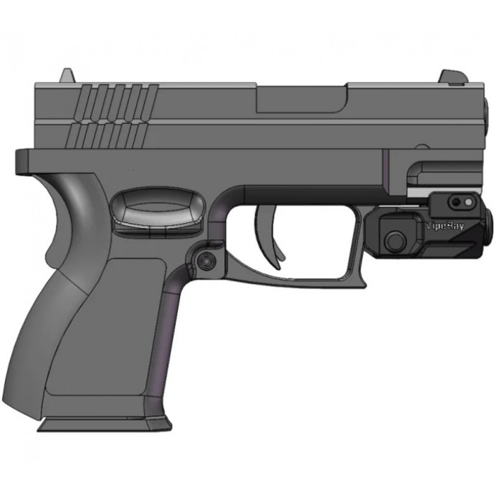 Лазерний цілевказівник Vector Optics Viperay Scrapper пістолетний зелений лазер FDE 