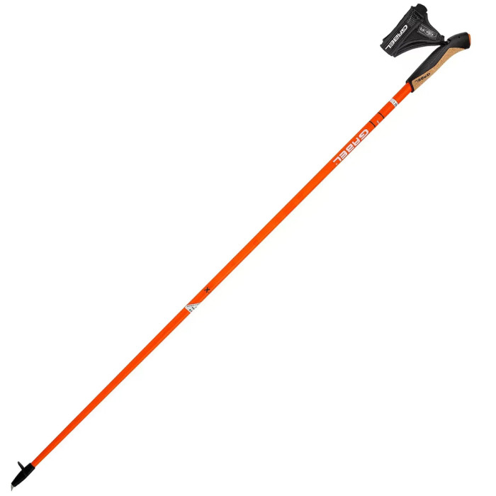 Палиці для скандинавської ходьби Gabel X-1.35 Active Knife Red/Orange 105 (7009361151050) 