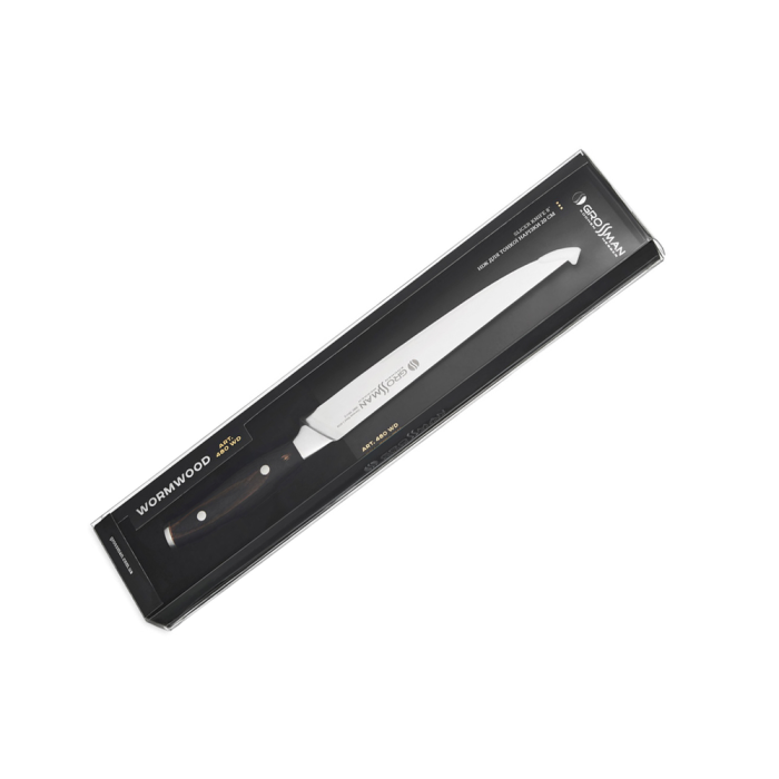 Кухонний ніж для тонкої нарізки Grossman 480 WD - WORMWOOD 