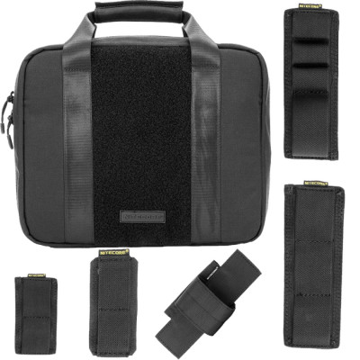 Сумка тактична Nitecore NTC10 (Cordura 1050D) + комплект модульних кишень (5шт.)