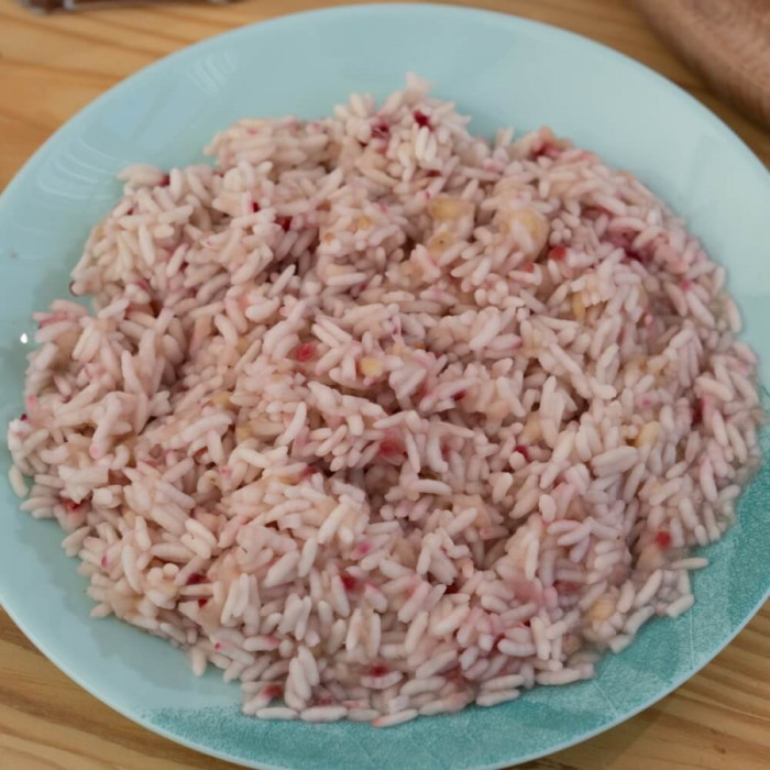 Каша рисова з фруктами та ягодами сублімована 