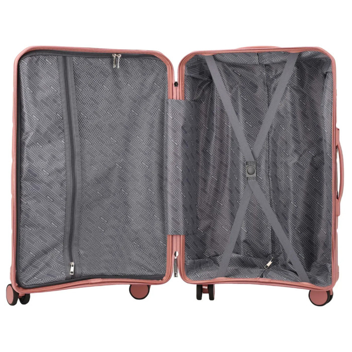 Валіза Semi Line 24" (M) Rose Gold (T5836-2) 