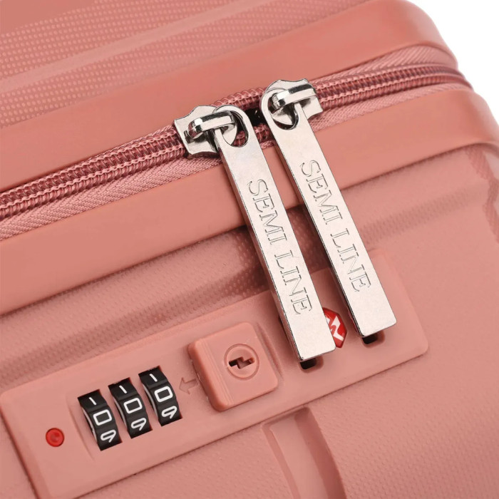 Валіза Semi Line 24" (M) Rose Gold (T5836-2) 