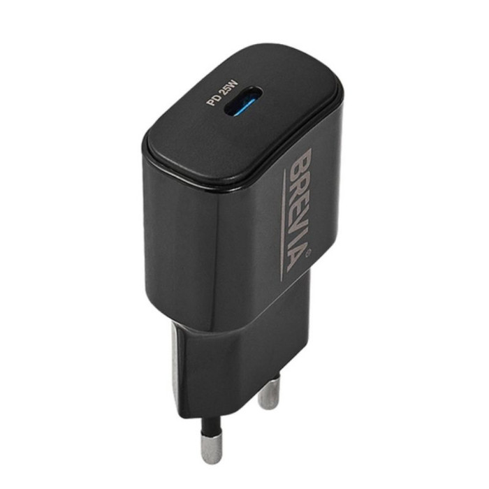Мережевий зарядний пристрій Brevia ePower PD25W USB-C 