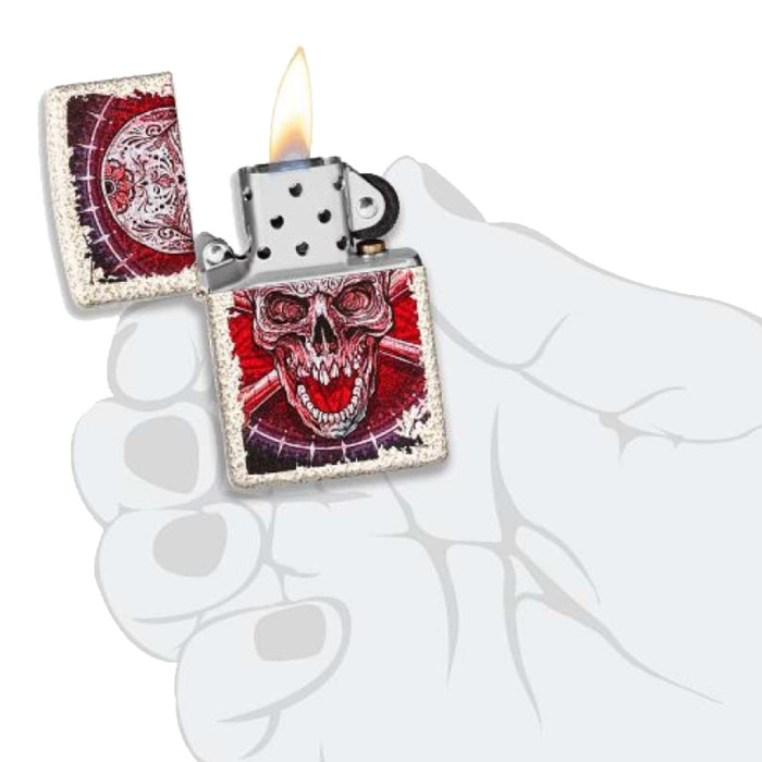 Запальничка Zippo 49181 Skull Design (49410) 