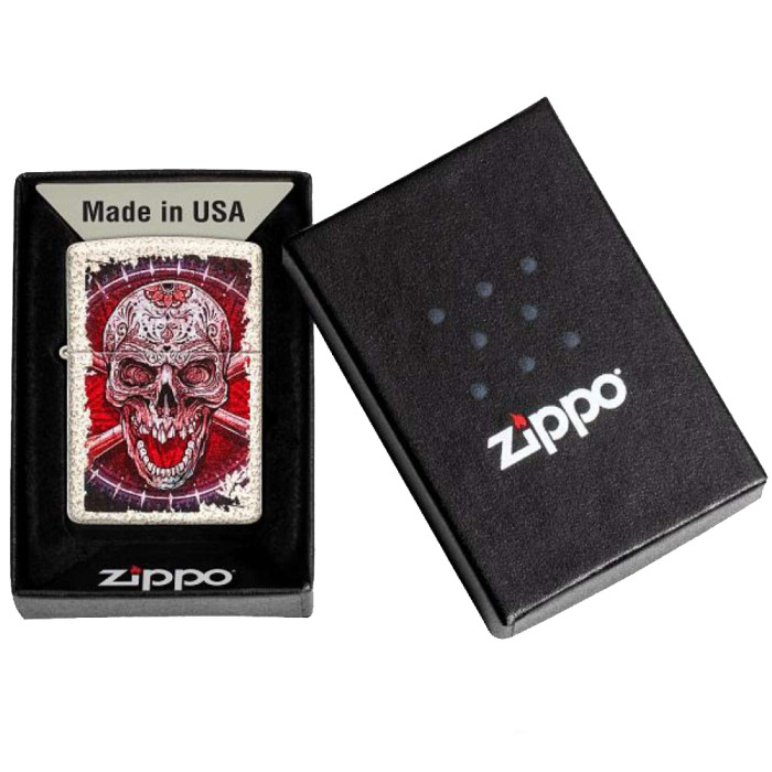 Запальничка Zippo 49181 Skull Design (49410) 