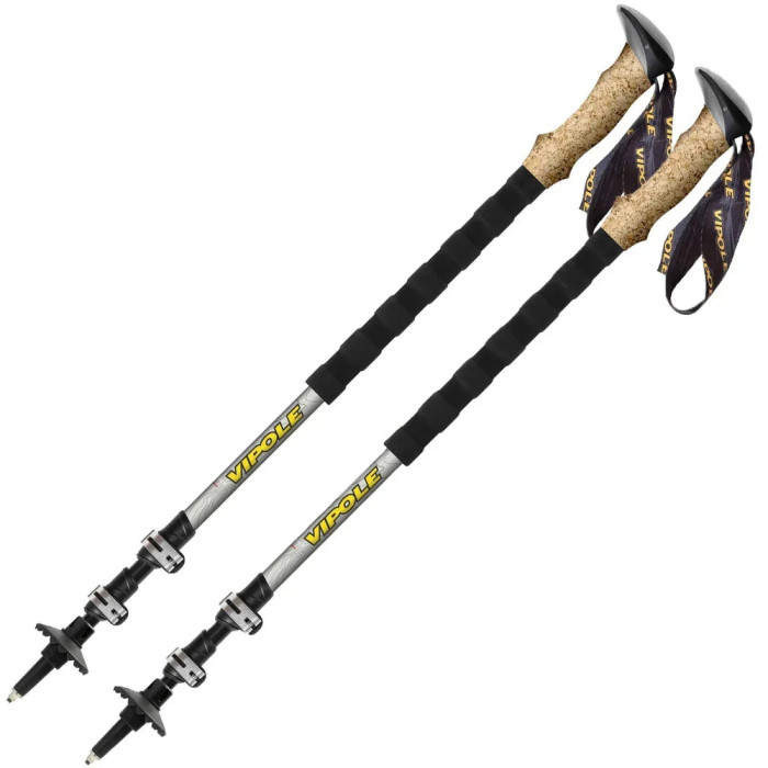 Палиці трекінгові Vipole Creek Cork DLX (S25 04) 