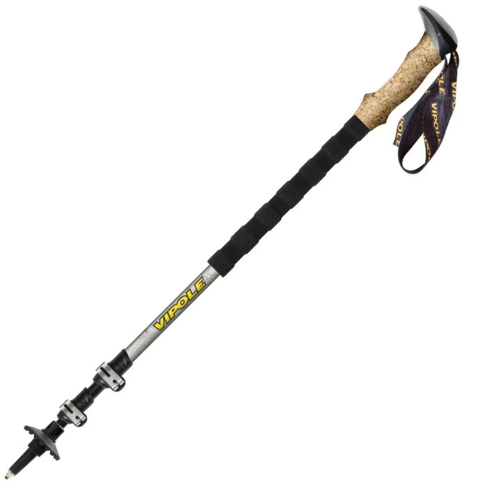 Палиці трекінгові Vipole Creek Cork DLX (S25 04) 