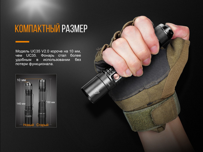 Ліхтар Fenix UC35 V2.0 XP-L HI V3 + Multitool Fonarik 2020 акційний 