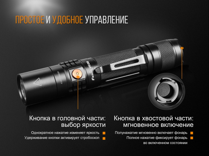 Ліхтар Fenix UC35 V2.0 XP-L HI V3 + Multitool Fonarik 2020 акційний 