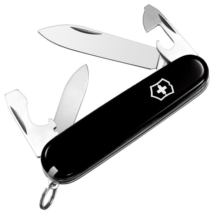 Ніж Victorinox Recruit 84мм/10функ/чорн 
