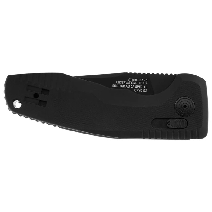 Ніж SOG-TAC AU, Black, Compact, Tanto, CA Special (SOG 15-38-14-57) 