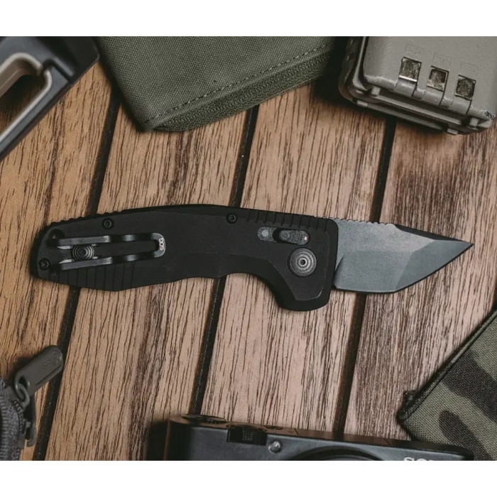 Ніж SOG-TAC AU, Black, Compact, Tanto, CA Special (SOG 15-38-14-57) 