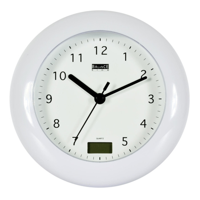 Годинник настінний Technoline 506271 Bathroom Clock White (506271) 