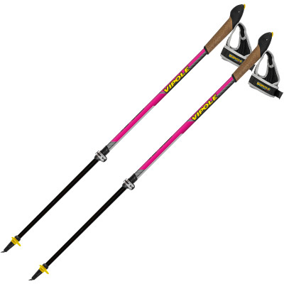 Палиці для скандинавської ходьби Vipole Instructor Vario QL Violet DLX (S2029)