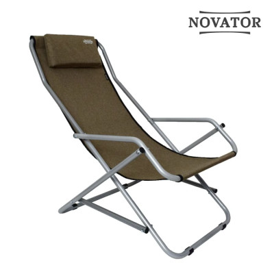 Крісло-шезлонг Novator SH-7 Brown