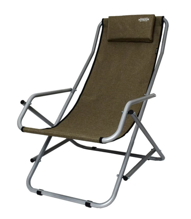 Крісло-шезлонг Novator SH-7 Brown 