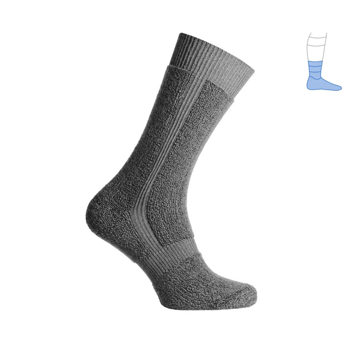 Термо шкарпетки зимові Protector MidWinter захисні сірі L 44-46 