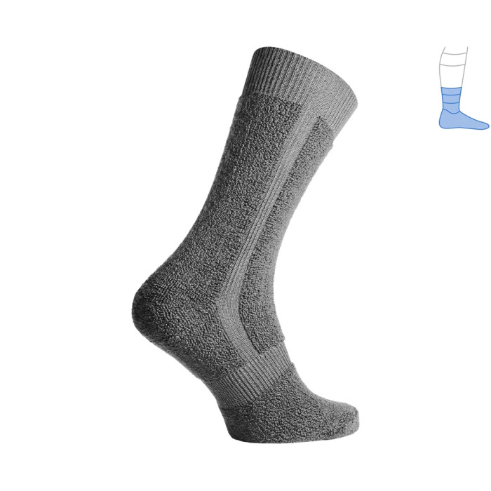 Термо шкарпетки зимові Protector MidWinter захисні сірі L 44-46 