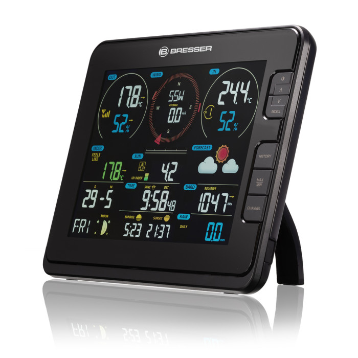Метеостанція Bresser Professional WIFI Weather Centre 7in1 with Additional Base Station (7002541/10868) (932006)