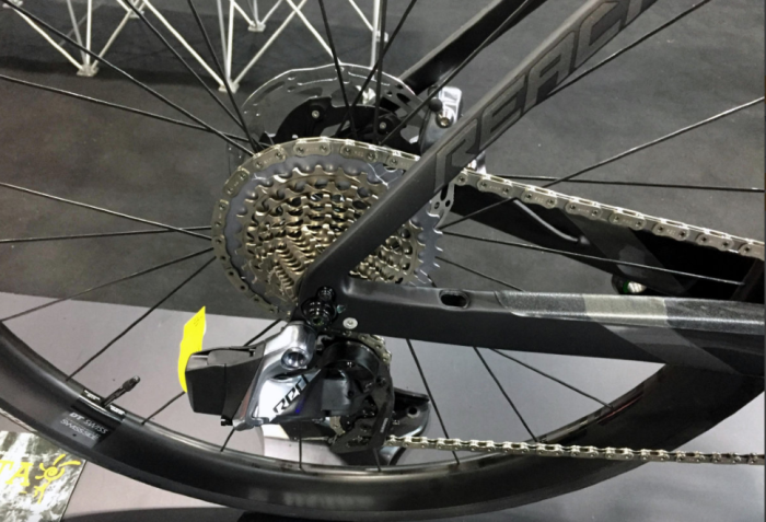 Велосипед Merida 2020 reacto disc 9000-e M-L глянсовий чорний /шовковий чорний 