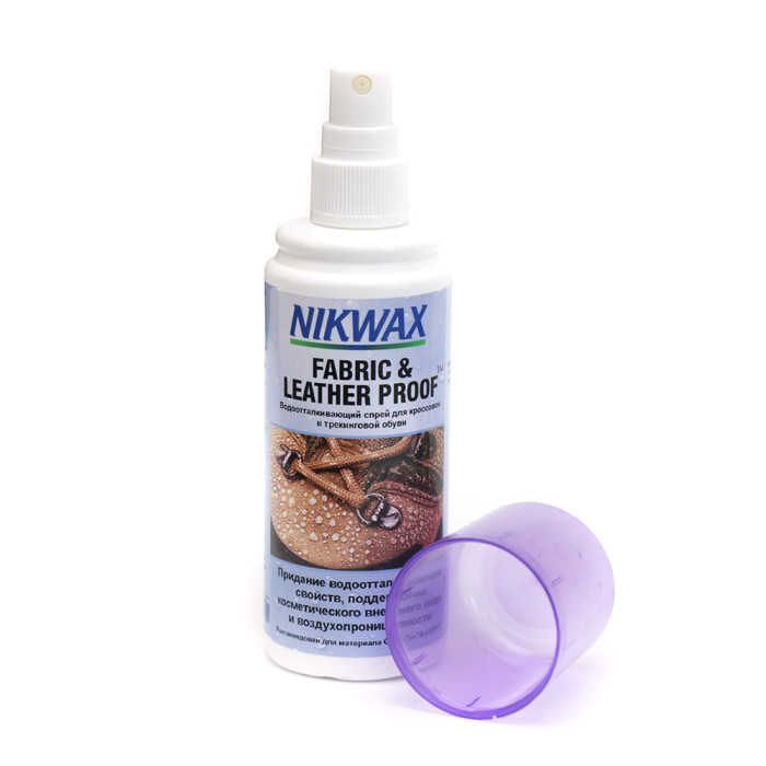 Просочення для взуття Nikwax Fabric & leather spray 125ml (тканина і шкіра) 