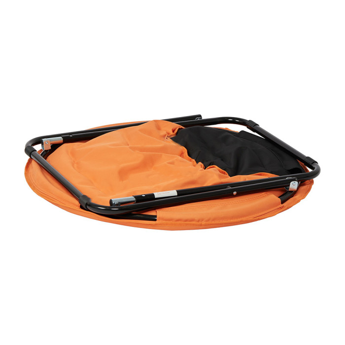 Стілець розкладний Skif Outdoor Shell. Чорний/помаранчевий 