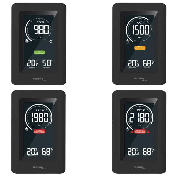 Метеостанція Technoline WL1030 Black (WL1030) 