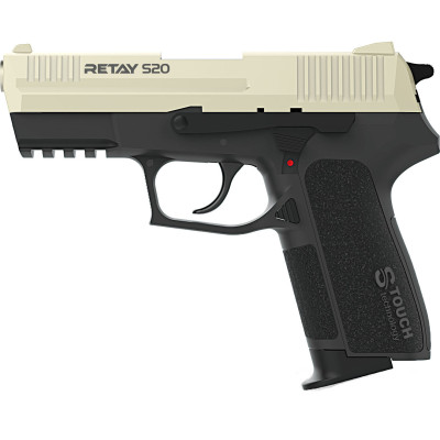 Пістолет стартовий Retay S20 9мм satin (S530103S)
