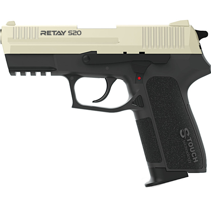 Пістолет стартовий Retay S20 9мм satin (S530103S) 