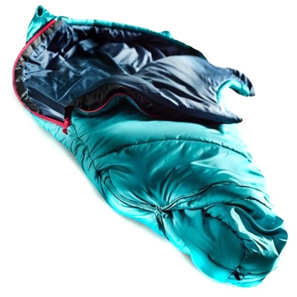 Спальний мішок Deuter Little Star 3385 petrol-navy left лівий (3720019 3385 1) 