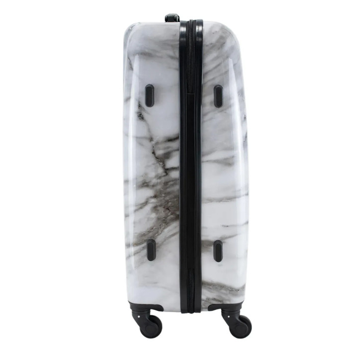 Валіза Semi Line 24" (M) White Marble (T5731-2) 