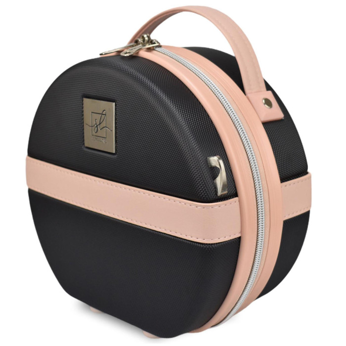 Бьюті-кейс Semi Line 5L Black/Pink Cream (T5671-1) 