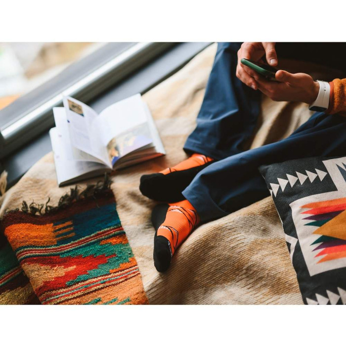 Шкарпетки Turbat Mountain Trip-помаранчеві, M 