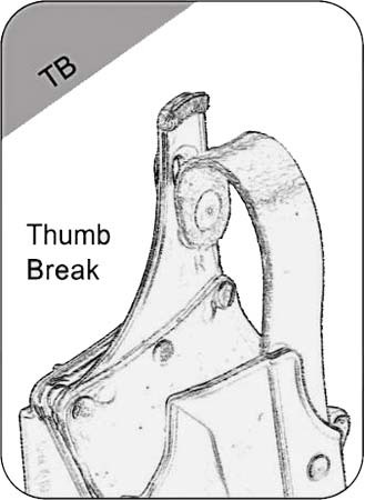 Кобура Fobus для Sig Sauer 220/226/228/245/225 з поясним фіксатором (SG-21 TB)