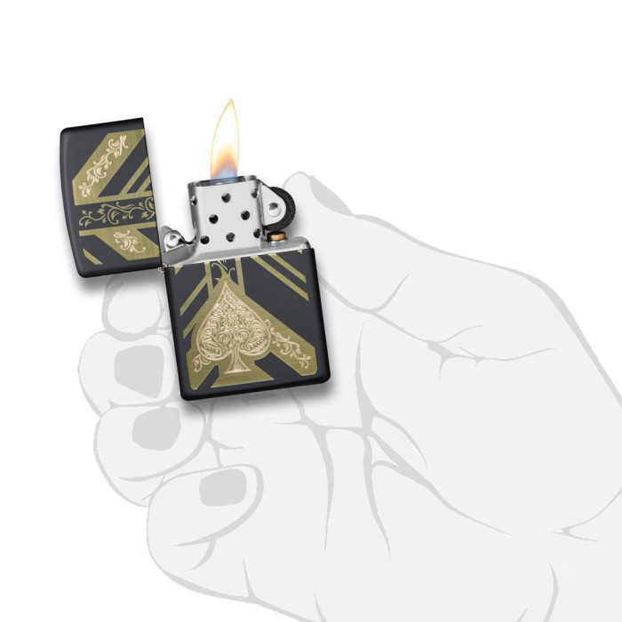 Запальничка Zippo 218 Ace of Spades (29998) 