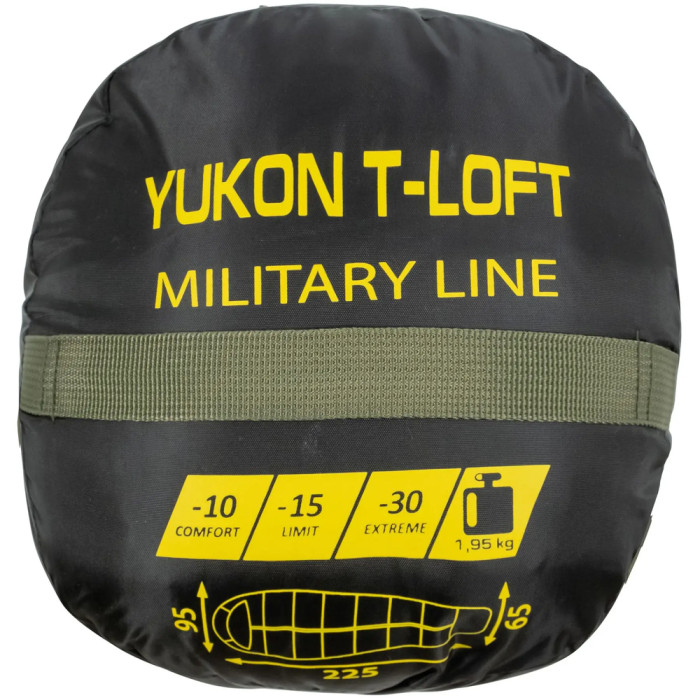 Спальний мішок Tramp YUKON T-loft olive UTRS-096 