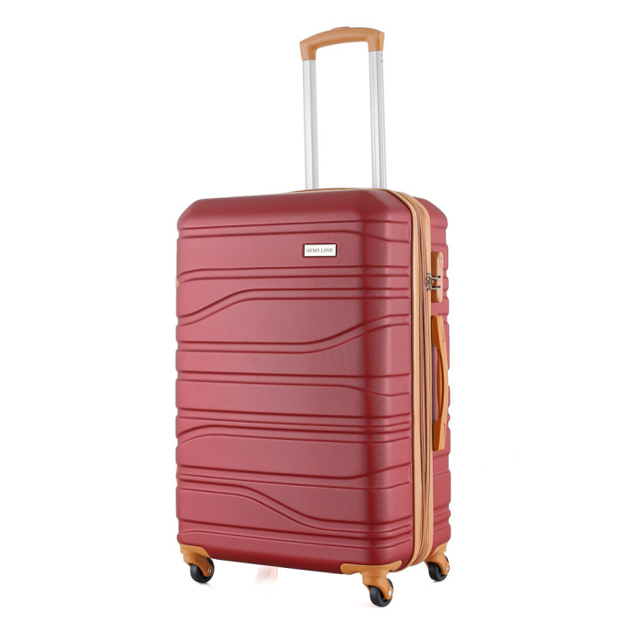 Валіза Semi Line 24" (M) Cherry (T5716-2)