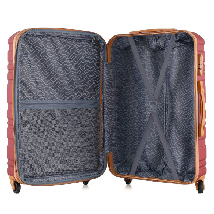 Валіза Semi Line 24" (M) Cherry (T5716-2)