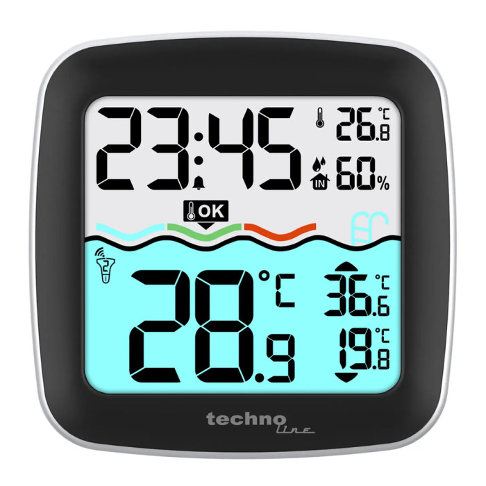 Термогігрометр Technoline WS9059 Black (WS9059) 