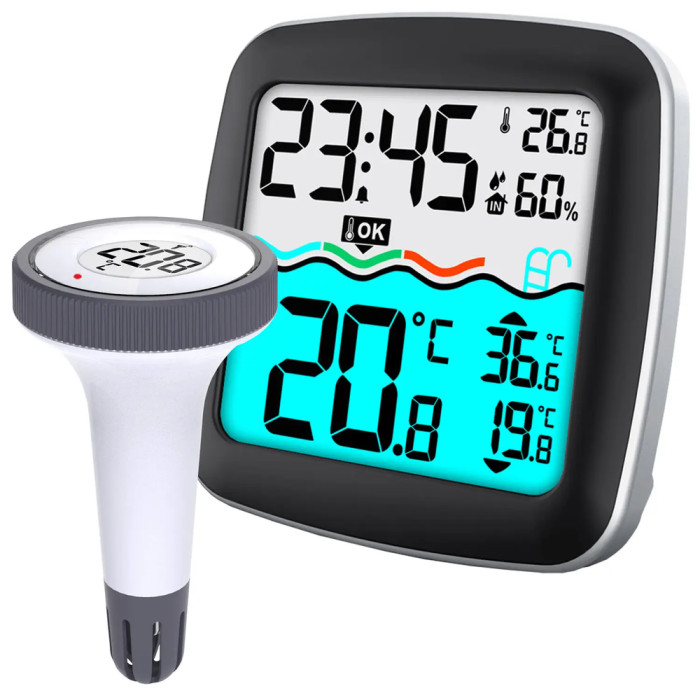 Термогігрометр Technoline WS9059 Black (WS9059) 