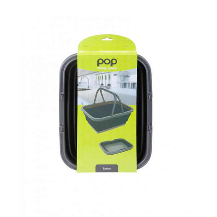Кошик складний Summit Pop Folding Basket Black /Grey 