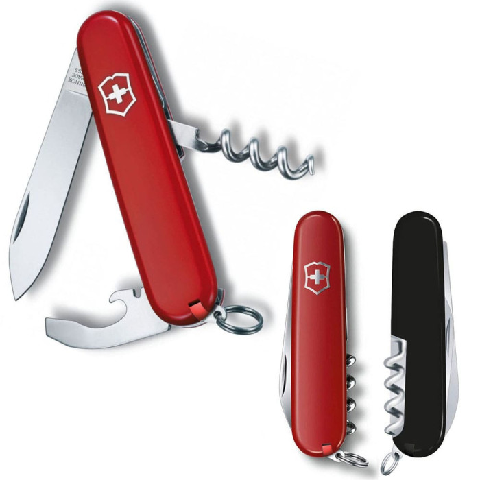 Ніж Victorinox Waiter Ukraine 84мм/9функ/черв-чорн 