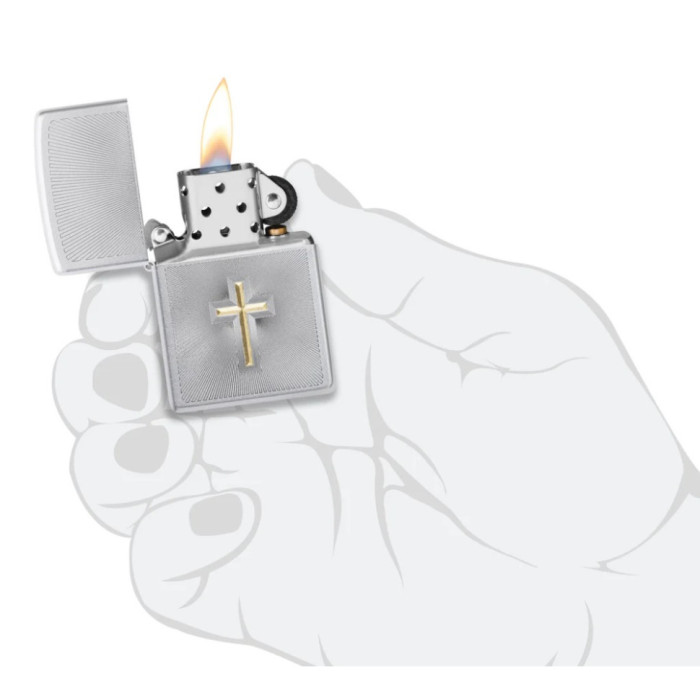 Запальничка Zippo 205 Cross Design 48581 