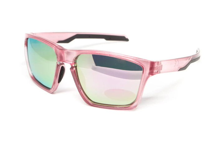 Окуляри BluWater Sandbar Polarized (G-Tech pink), дзеркальні рожеві 