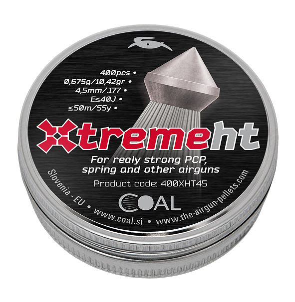 Кулі Coal Xtreme HT, 4,5 мм, 0,675 г, 400шт /уп