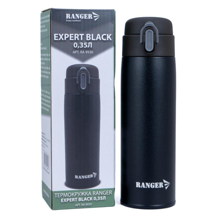 Термокружка Ranger Expert 0,35 L Black (Арт. RA 9930) 